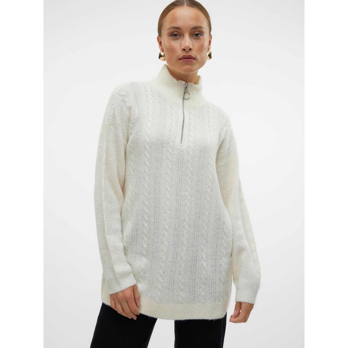 Pull En Maille birch, VERO MODA