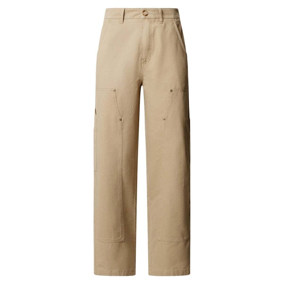 Pantalon Cargo En Sergé Coupe Droite beige malté, PEPE JEANS