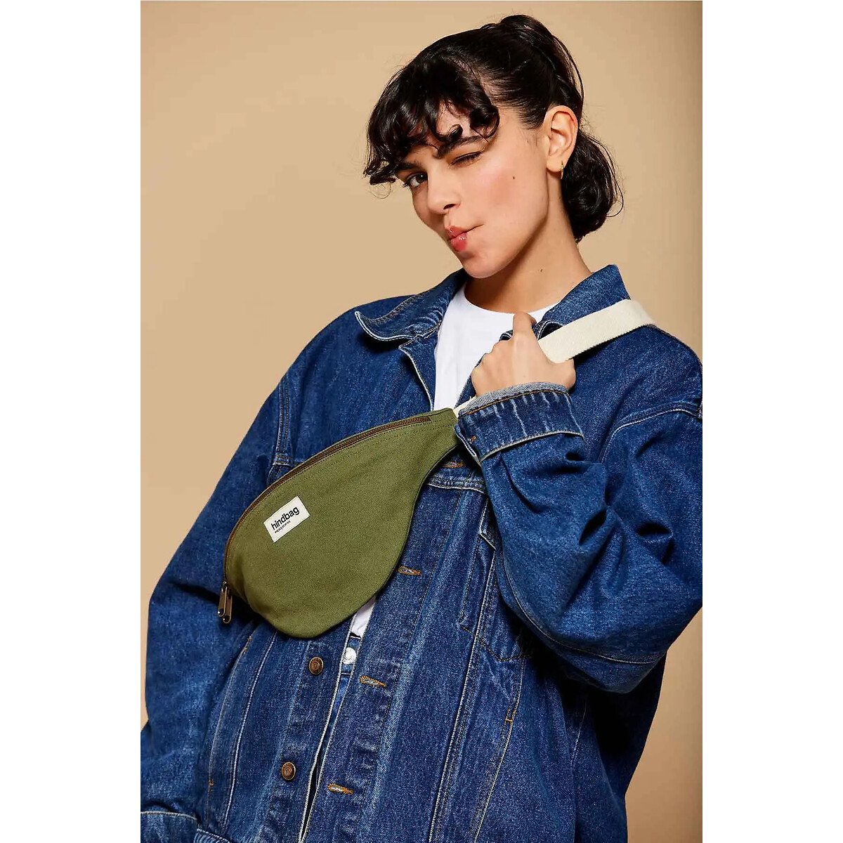 Banana-Bag OLIVIA olivgrün, HINDBAG