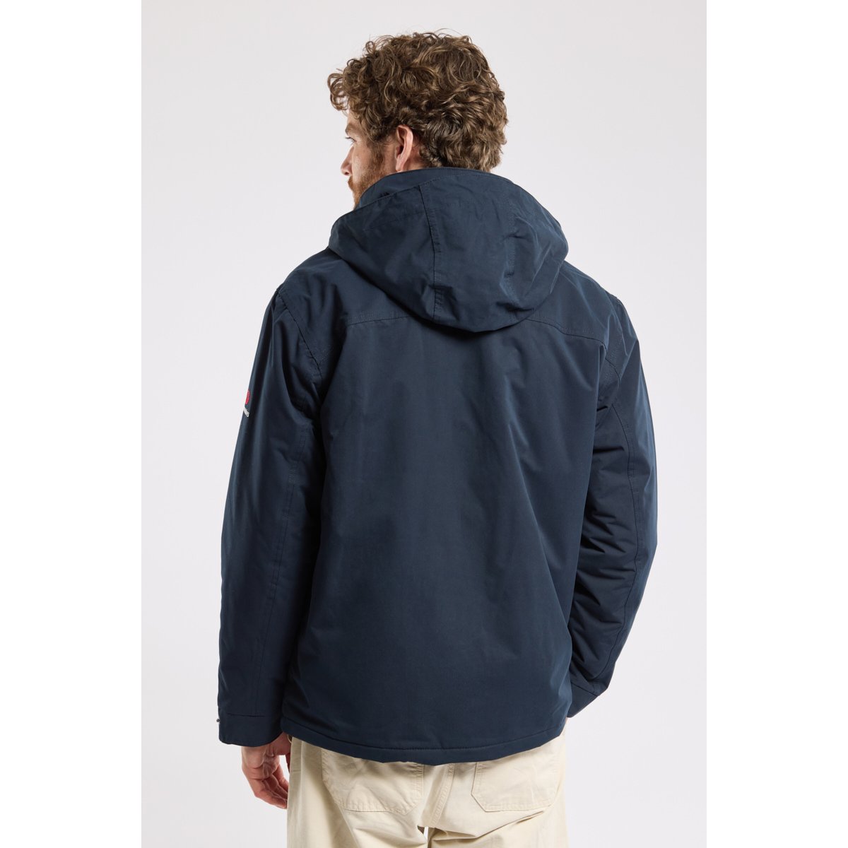Parka imperméable doublure polaire HOT navy, BERMUDES