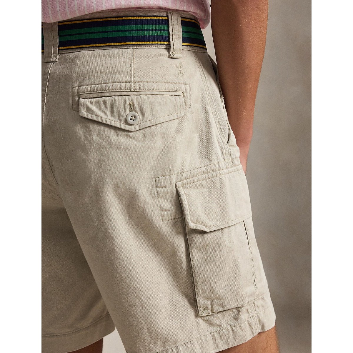 Short cargo Gellar Relaxed Fit beige chiné, POLO RALPH LAUREN