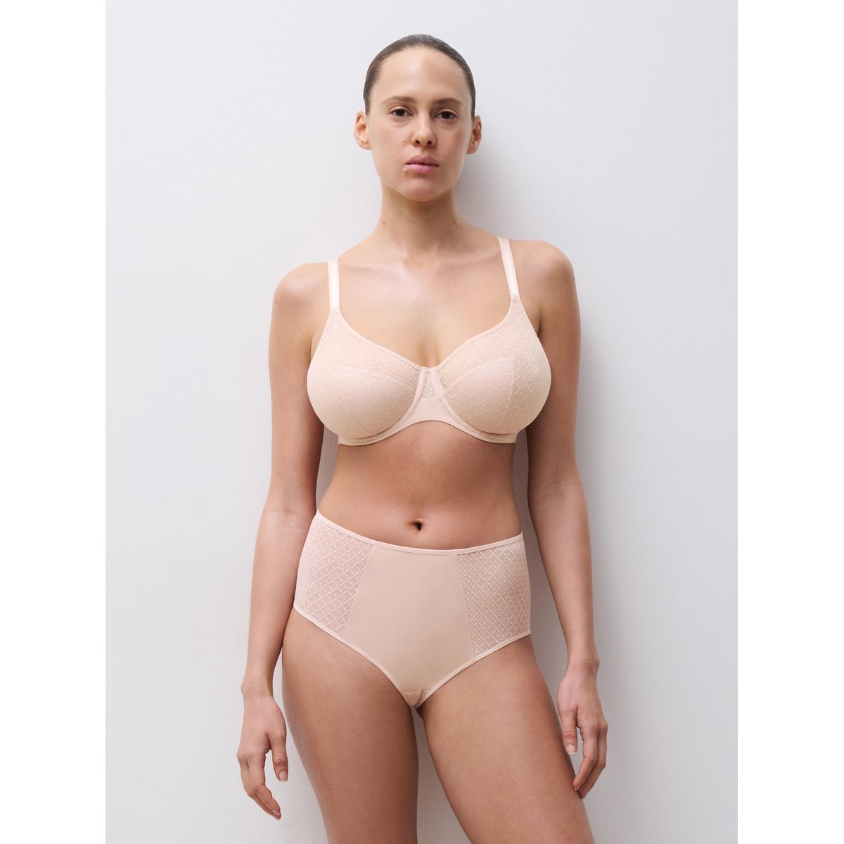 Soutien-gorge moulé emboîtant NORAH CHIC rose dragée, CHANTELLE