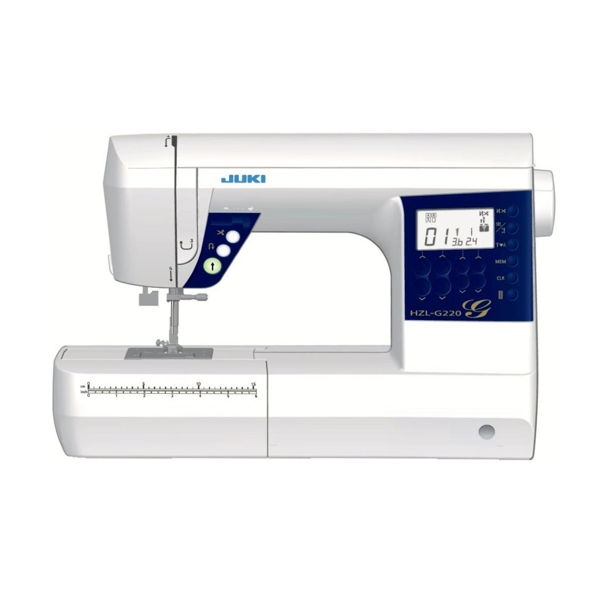 HZL G220 blanc, JUKI