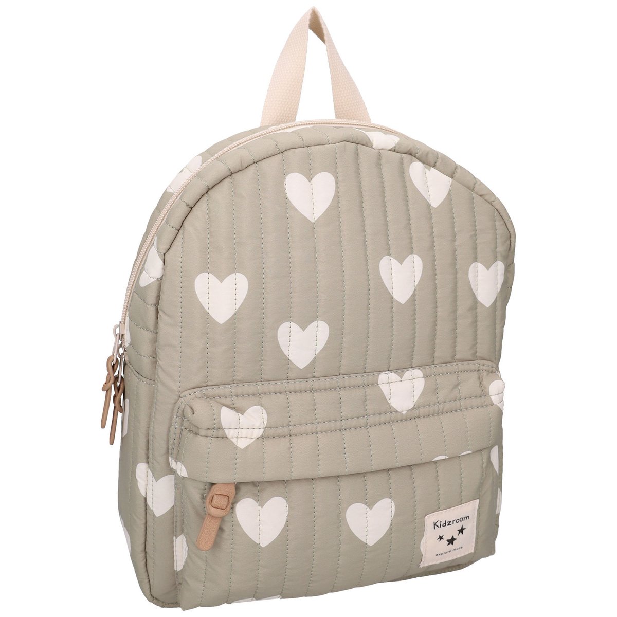 Sac à dos enfant vert, blanc, KIDZROOM