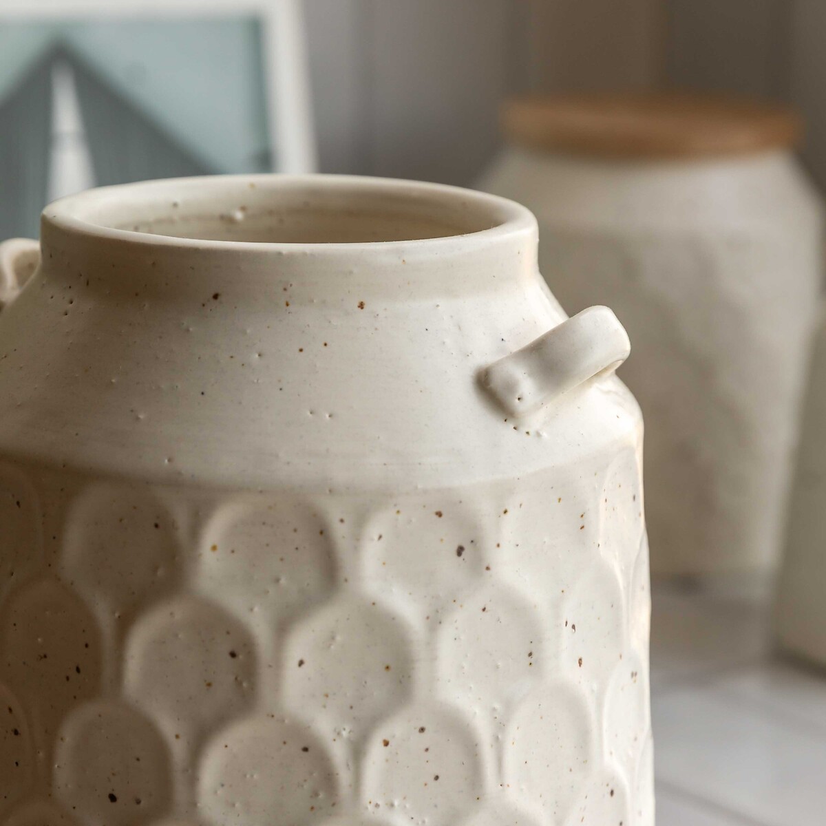 Utensil Storage Jar in Natural natural, ÉDITÉ