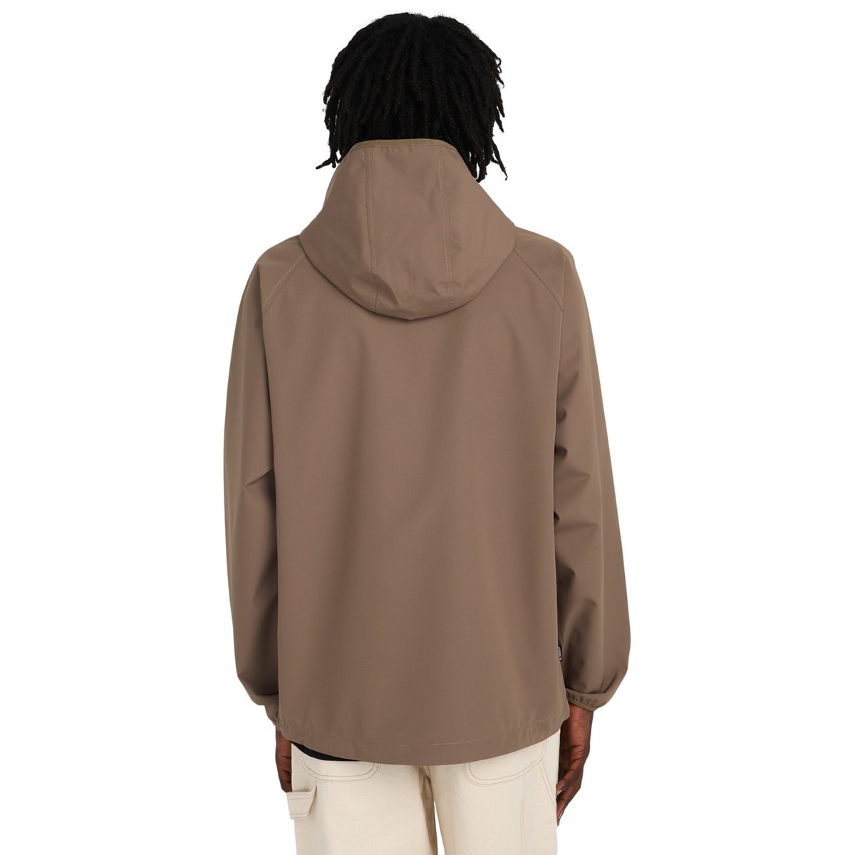 Veste shell imperméable ALDER 2.0 TRAVEL marron stone gray, ELEMENT