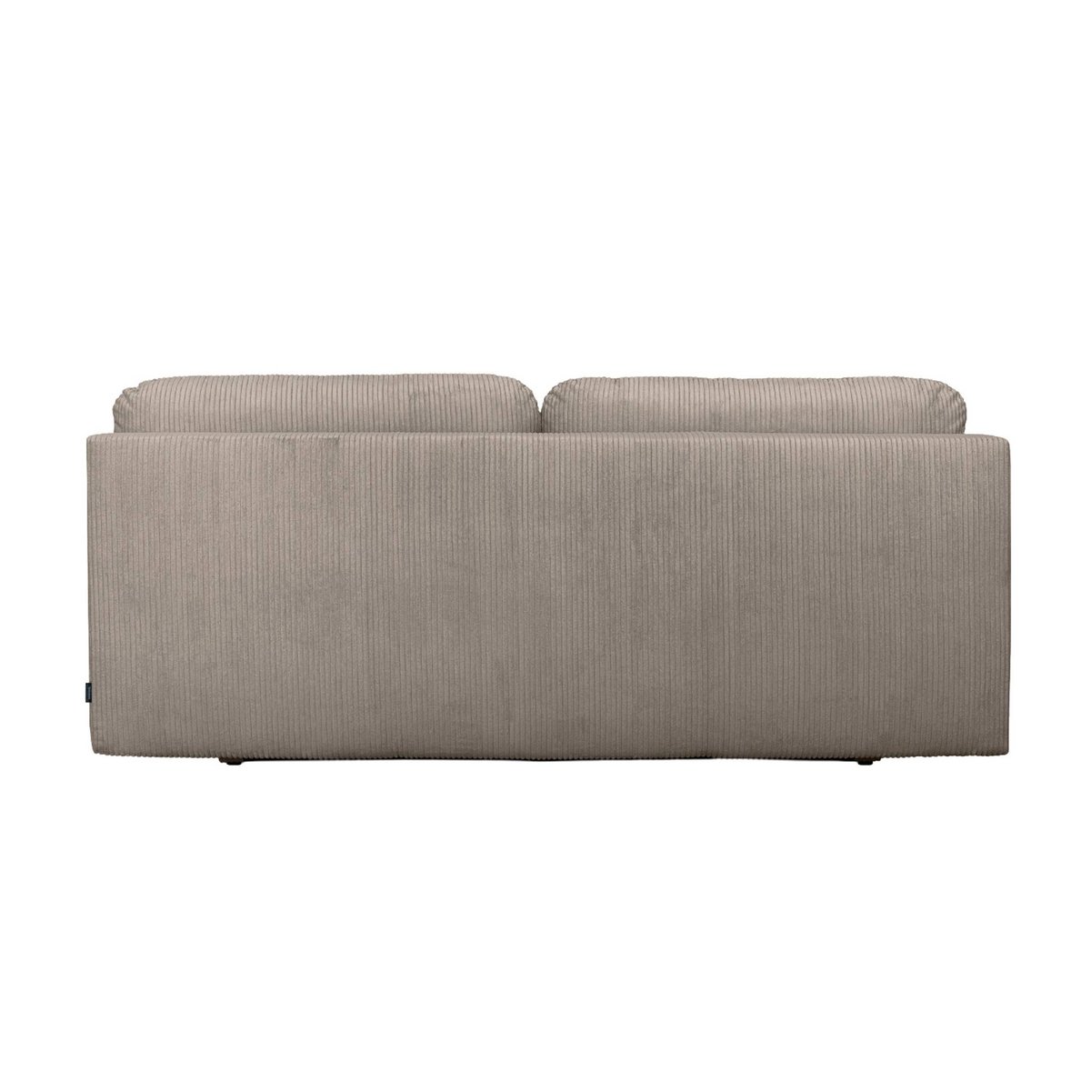 Banquette convertible 3 places velours côtelé avec coffre SELMA anthracite, SWEEEK