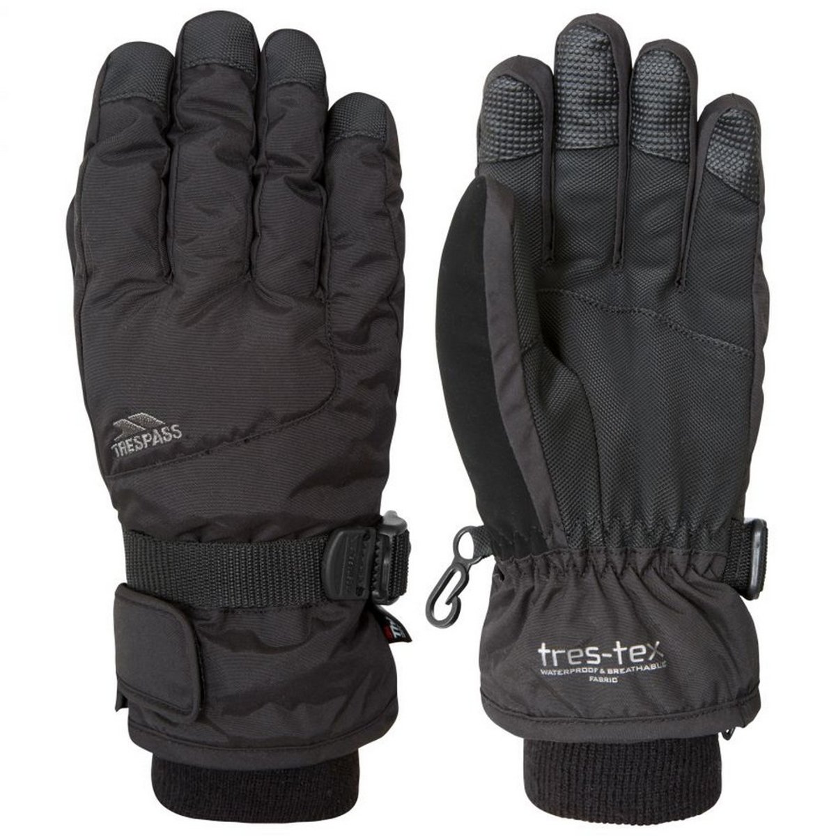 Gants de ski ERGON noir, TRESPASS