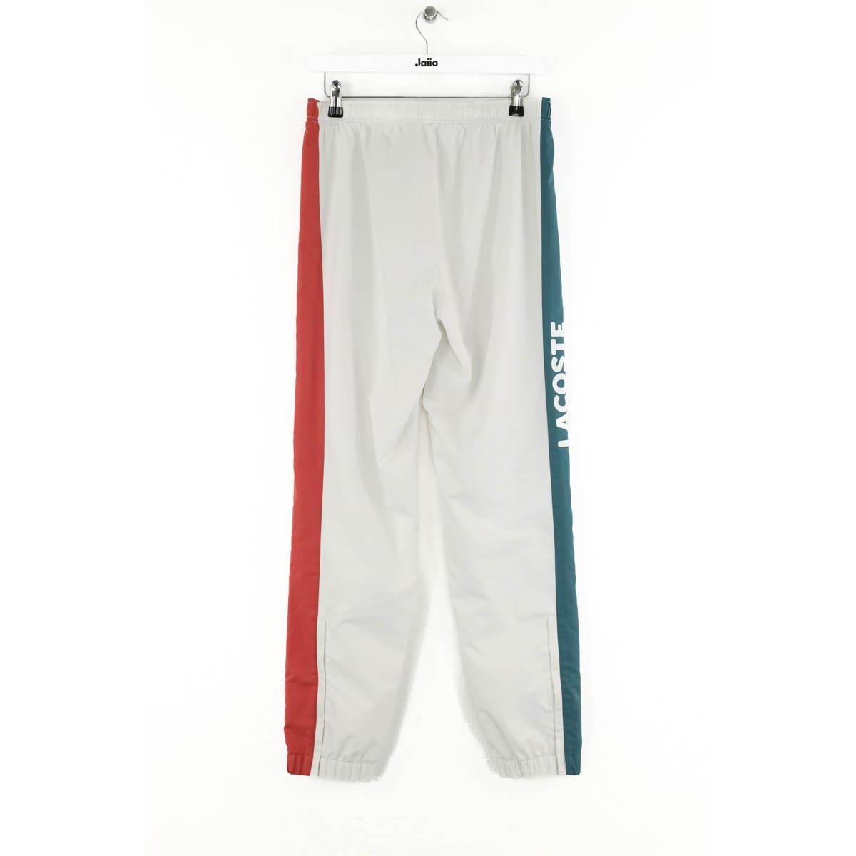 Pantalon de sport - Bon État blanc, LACOSTE