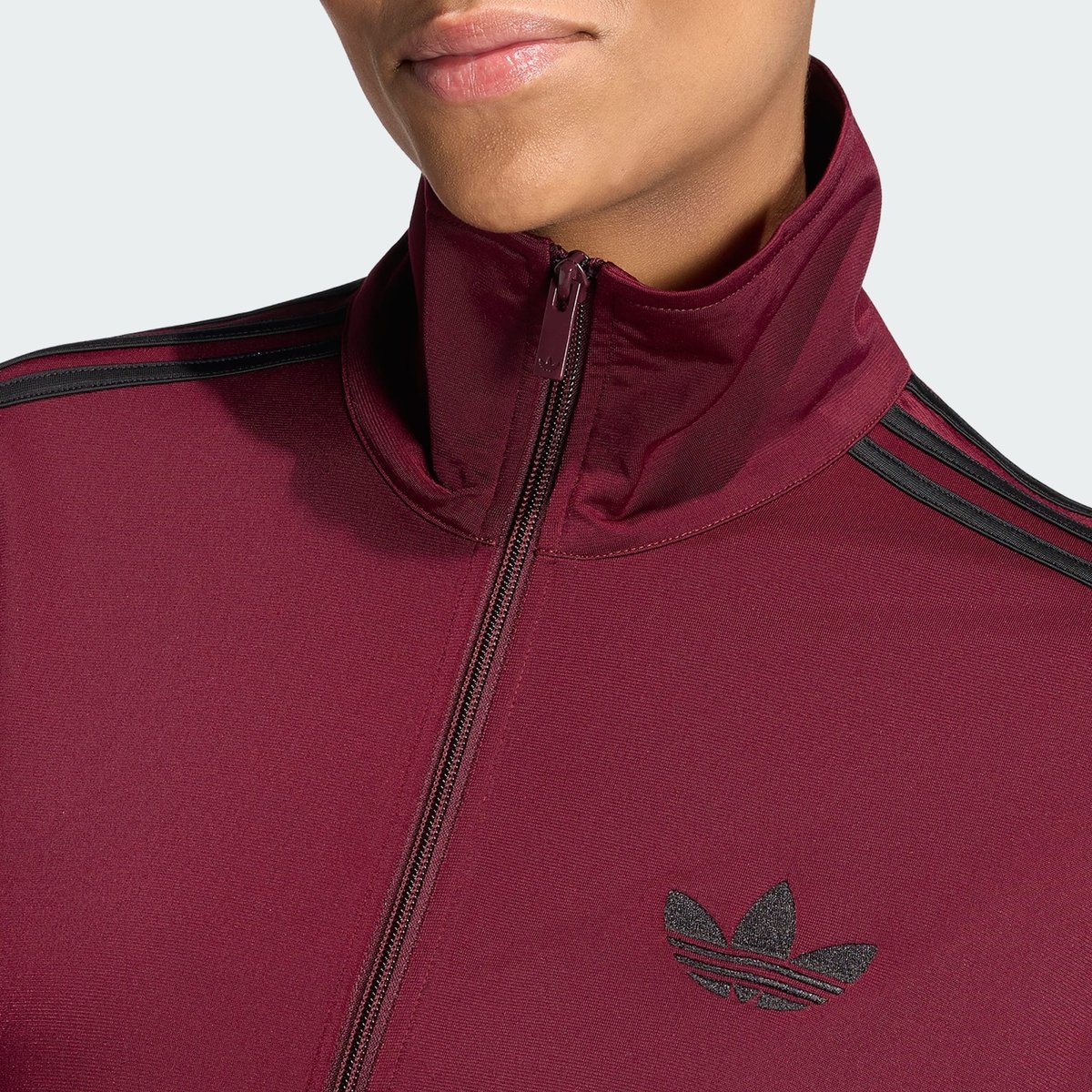 Veste De Survêtement Ample Firebird Veste De Survêtement Ample Firebird maroon / black, adidas Originals