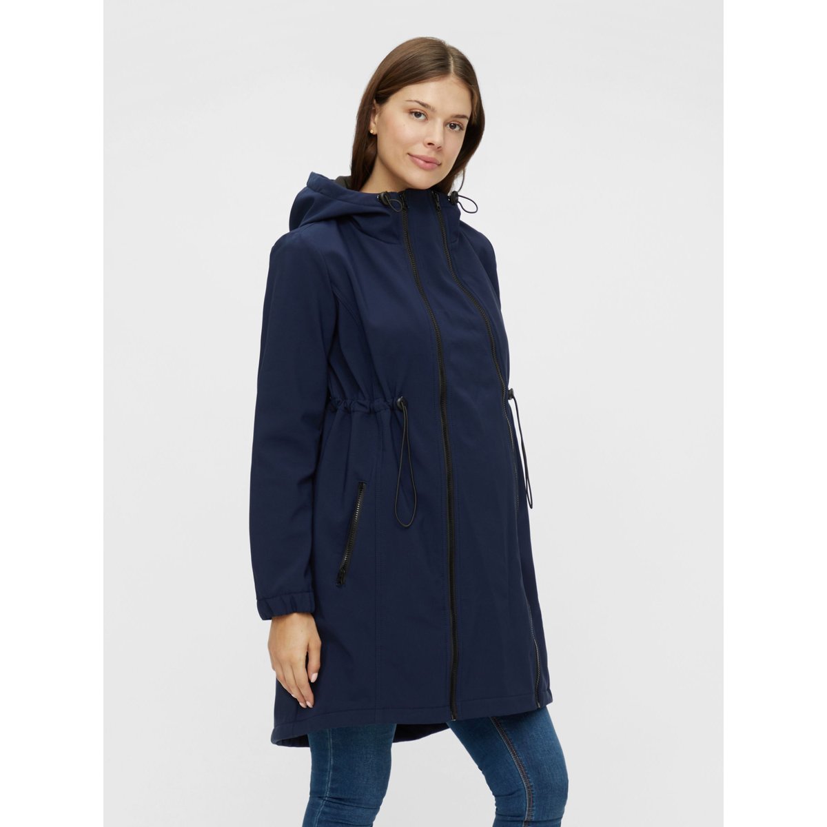 Manteau Softshell navy blazer, MAMA LICIOUS