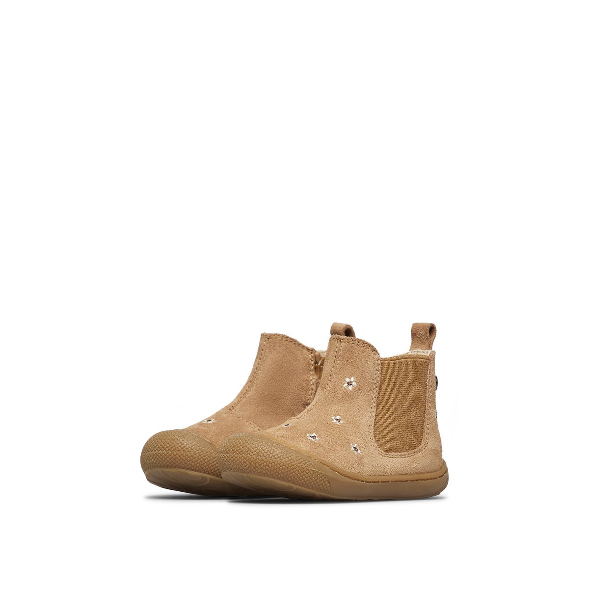 Chaussures premiers pas premier pas en suède SALLY EMBR.DAISIES beige-cognac-, NATURINO