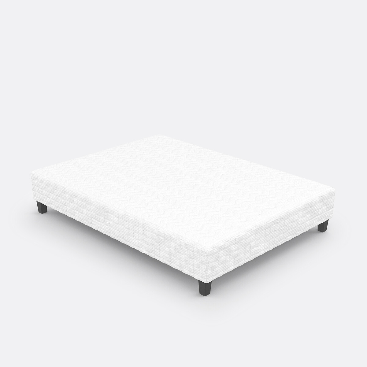 Premium-Boxspringbett weiss, LA REDOUTE INTERIEURS