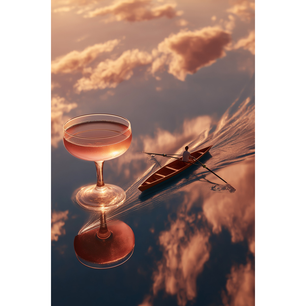Tableau Sur Toile Nuages Poétiques ILLUSION tableaux sur toile-rose, CEANOTHE
