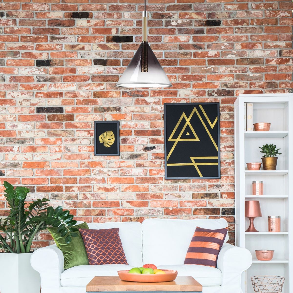 Suspension    EMPIRE chromé, IDEAL LUX
