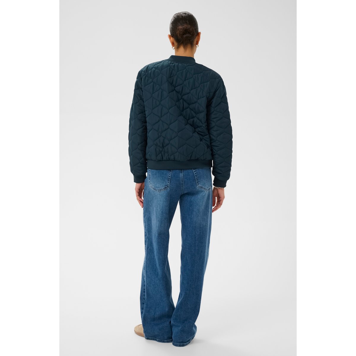 Manteau bleu blueberry, KAFFE