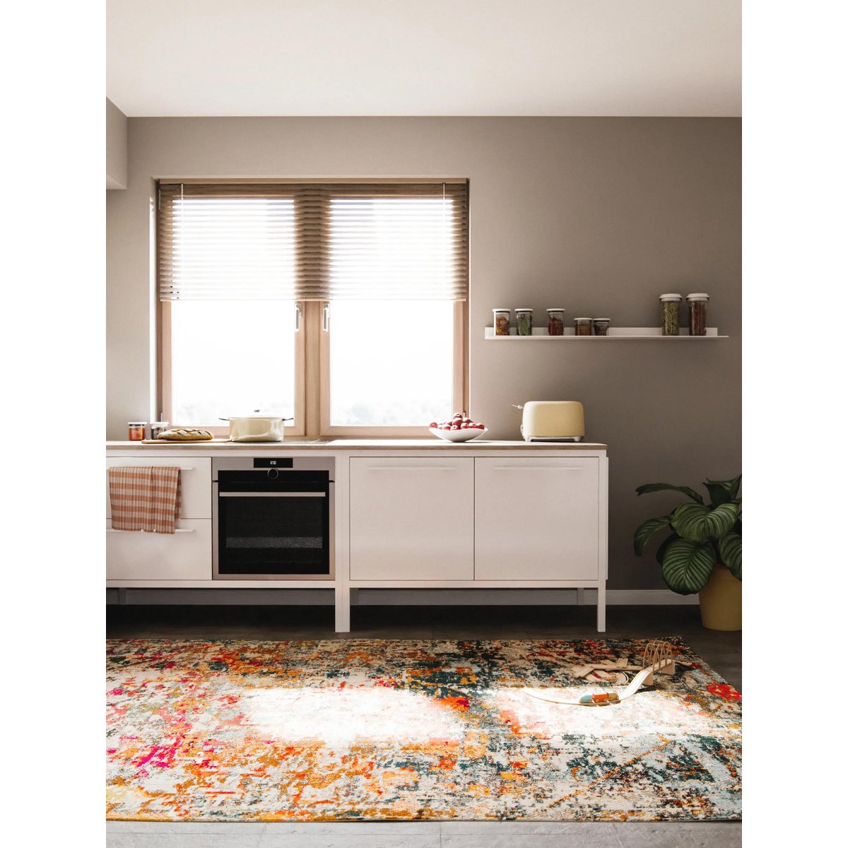 Tapis CASA multicouleur, BENUTA 