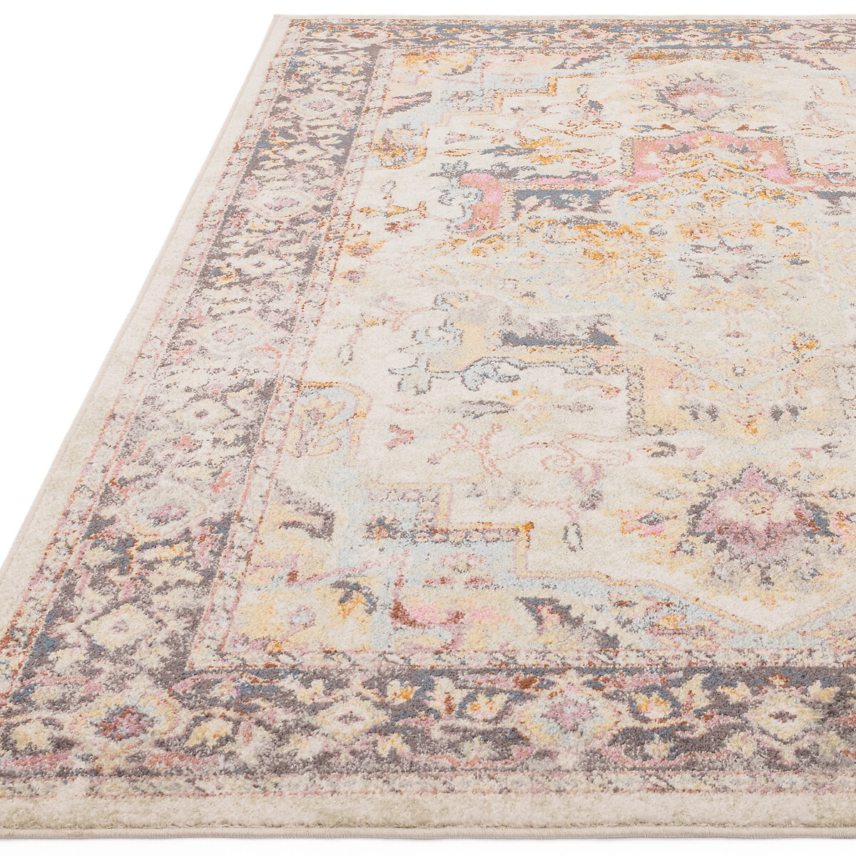 Traditional Persian Style Medallion Rug multi-coloured, ÉDITÉ