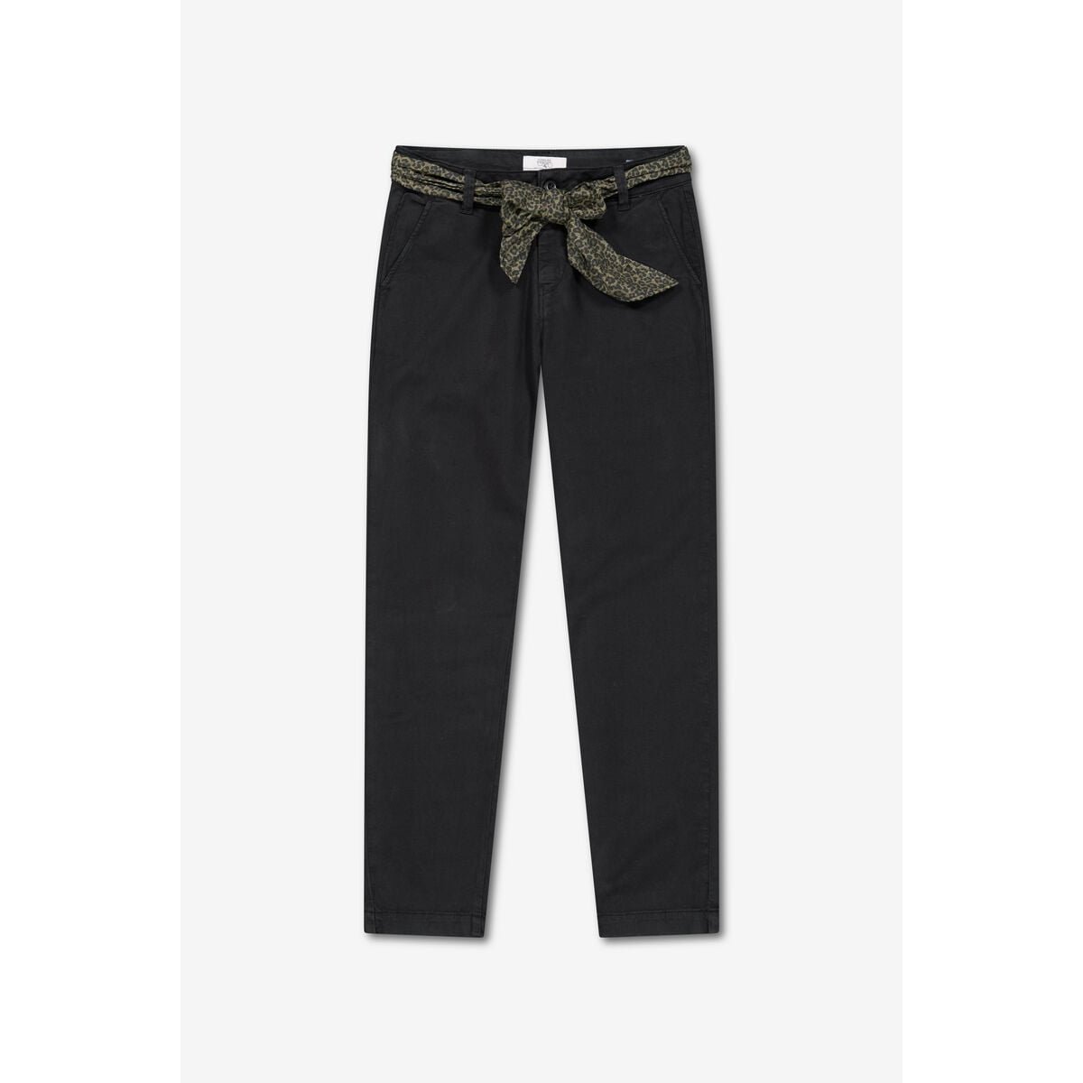 Pantalon chino KRISTIN2 black, LE TEMPS DES CERISES