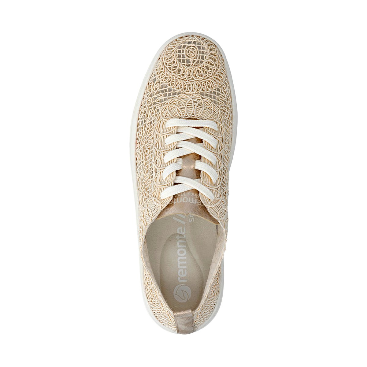 Basket Basse à Lacets Alula beige, REMONTE