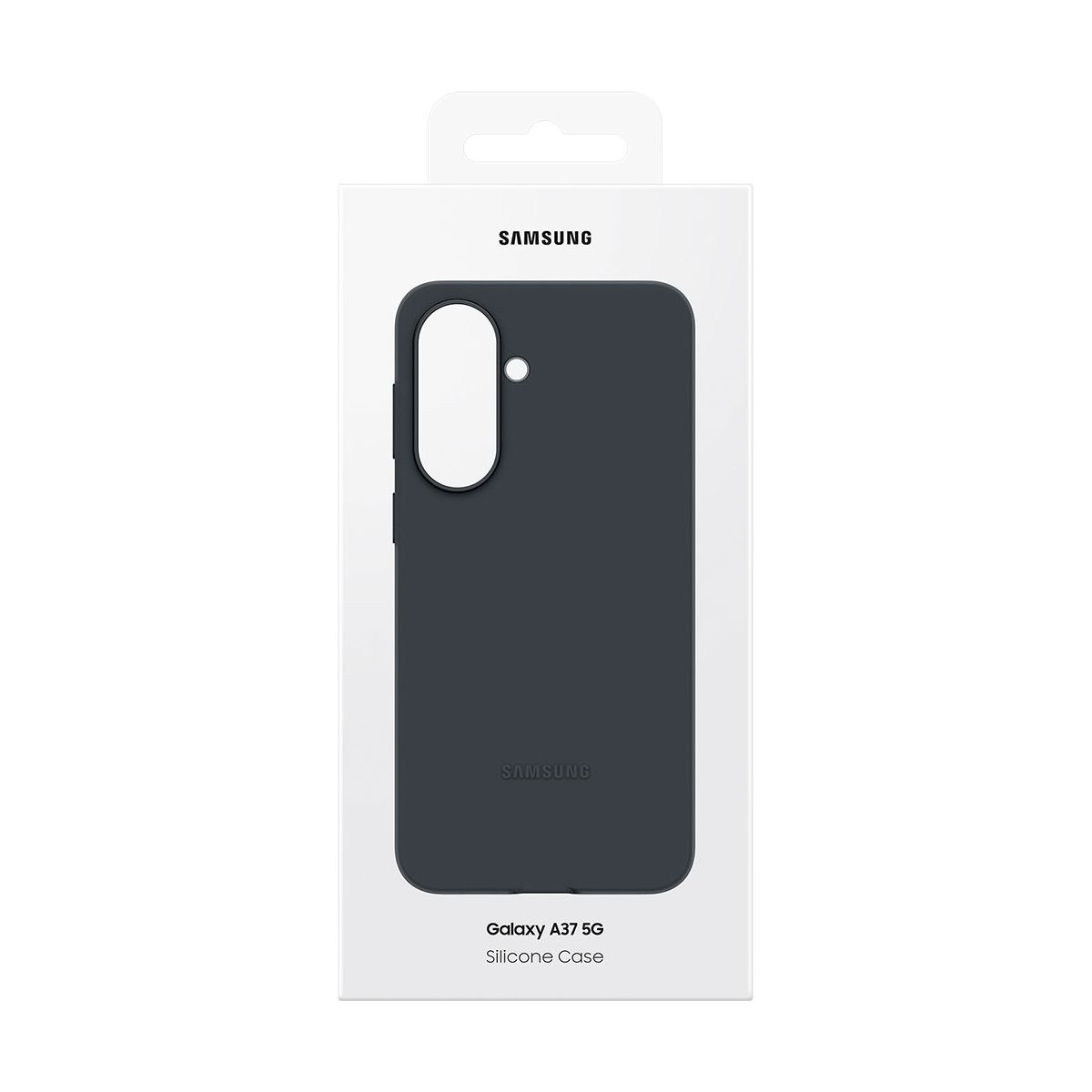 Coque Galaxy A37 silicone noir couleur unique, SAMSUNG