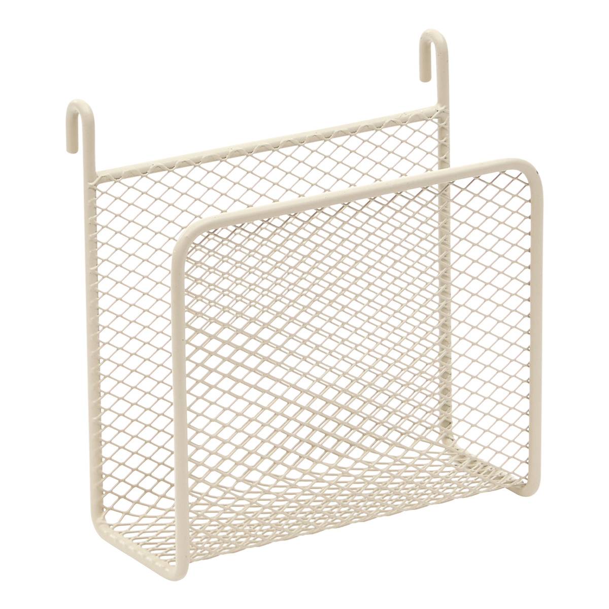Pot à ustensiles 4 compartiments rectangulaire TELMA beige, 5FIVE SIMPLY SMART