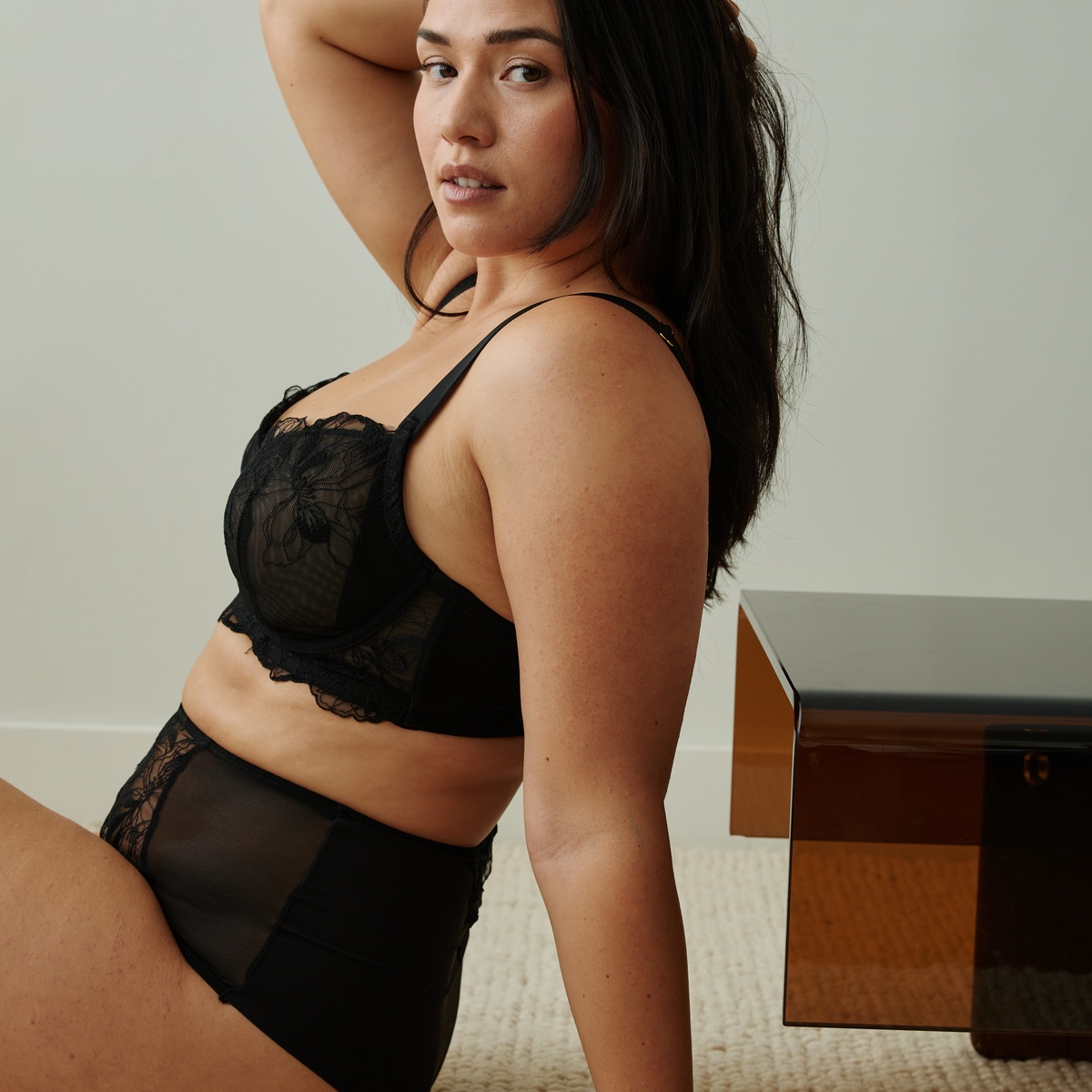 Soutien-gorge emboîtant Emy noir, VARIANCE