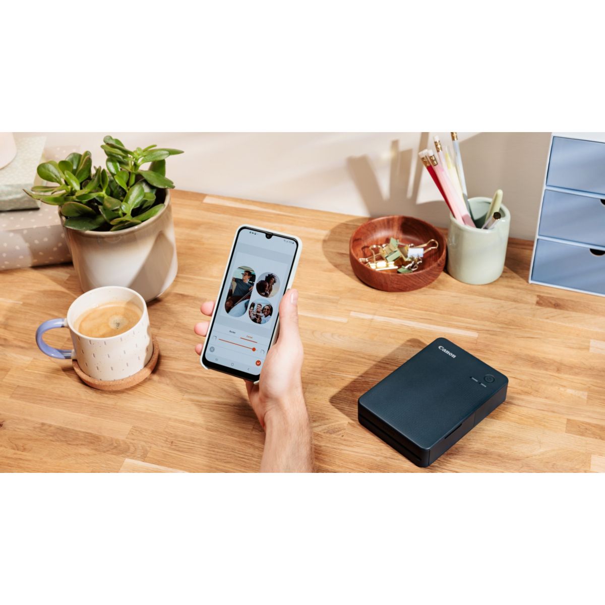 Imprimante photo portable SELPHY QX20 Gris Foncé couleur unique, CANON