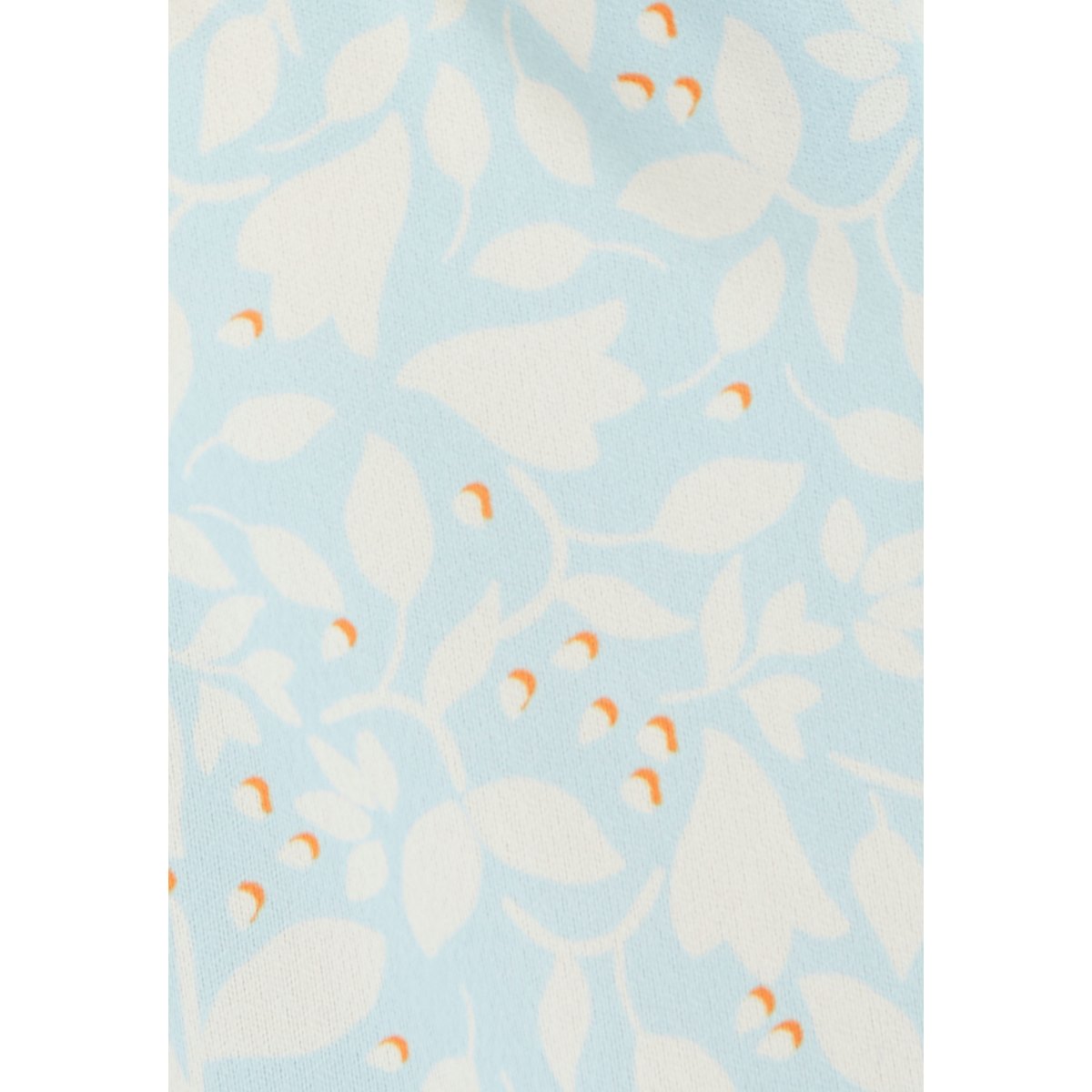 Tee-shirt manches courtes imprimé bleu feuillage, DAMART