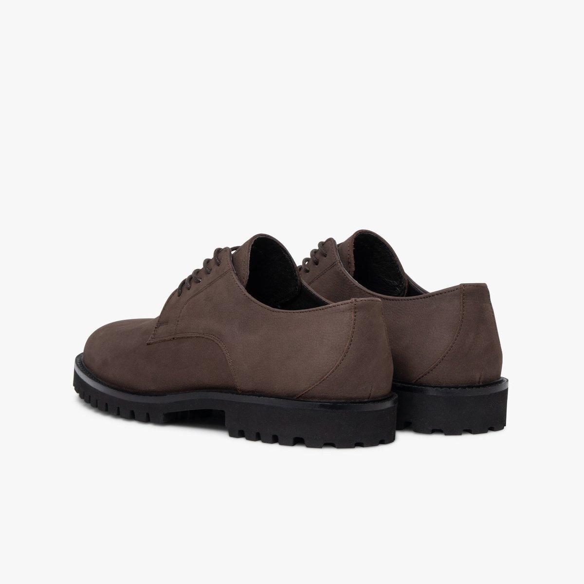 Derby en cuir ELOUAN marron, BOCAGE