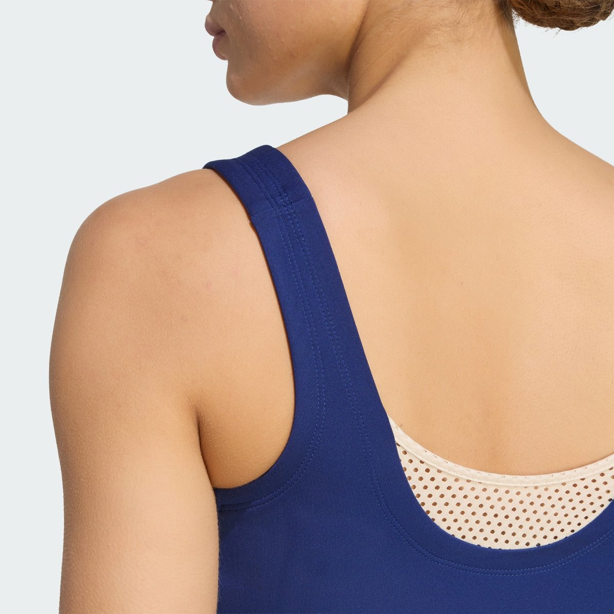 Brassière 3 Bandes Hyperglam Color Block Maintien Léger Brassière 3 Bandes Hyperglam Color Block Maintien Léger dark blue, adidas Performance