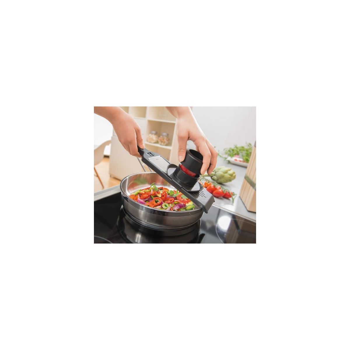 Mandoline à légumes réglable VIOLI argent, GEFU