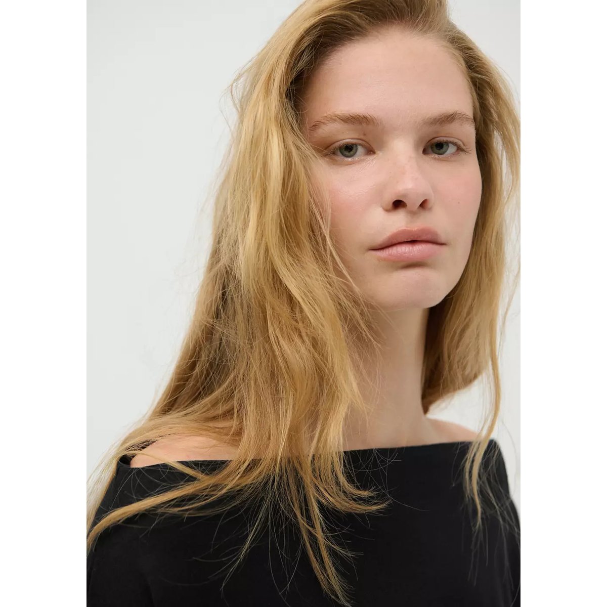 T-shirt manches chauve-souris noir, MANGO TEEN