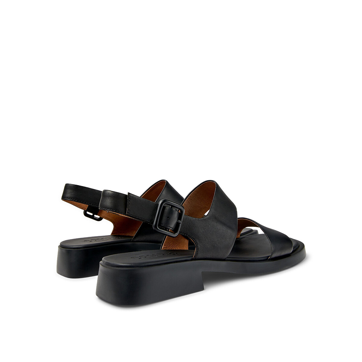Sandales en cuir ultrasouple Dana noir, CAMPER
