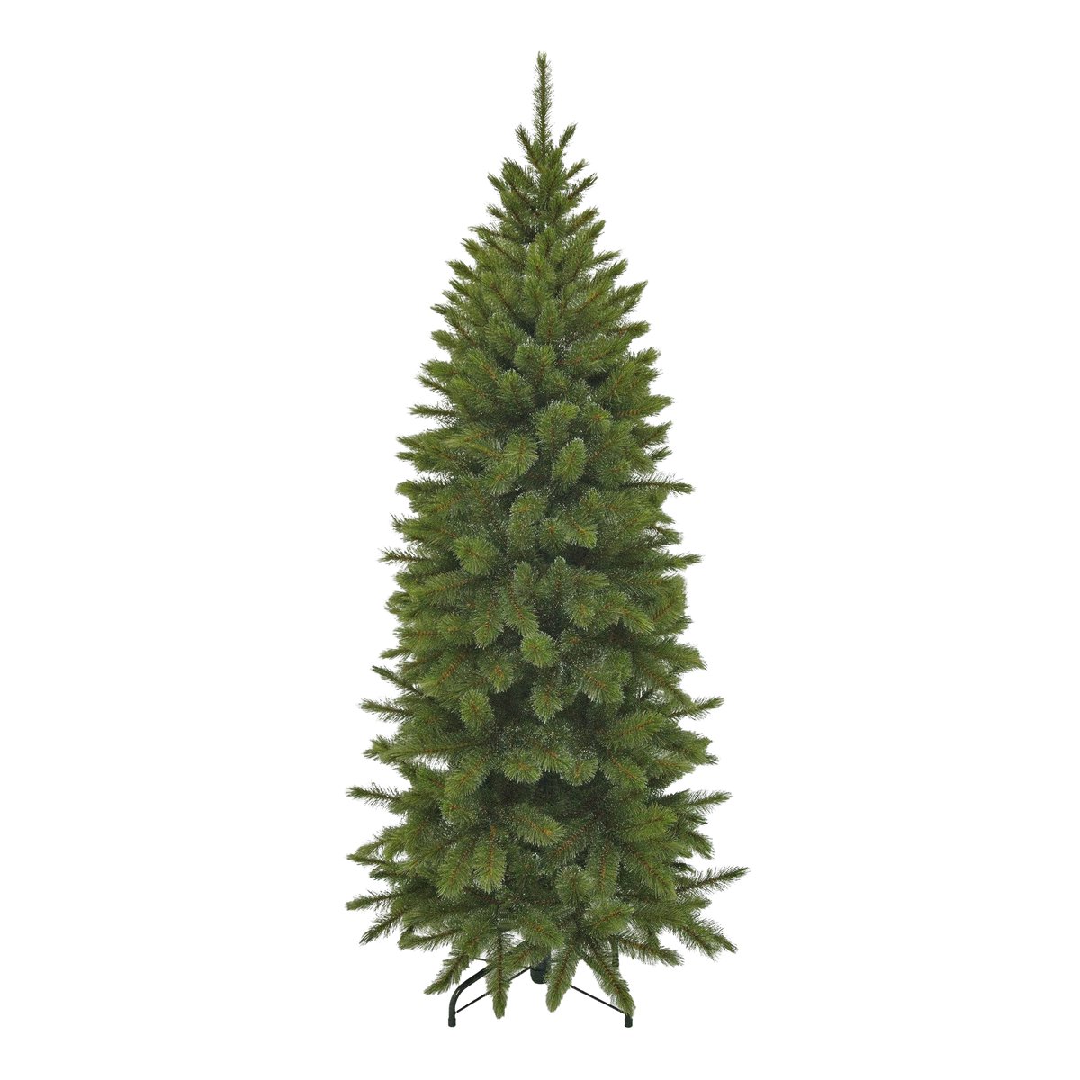 Sapin de Noël artificiel étroit H185 cm BRISTLECONE vert, TRIUMPH TREE