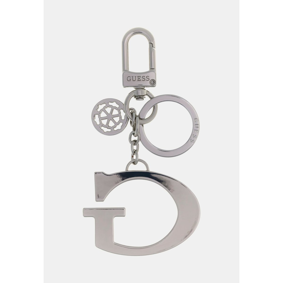 Porte-Clés Logo argent, GUESS