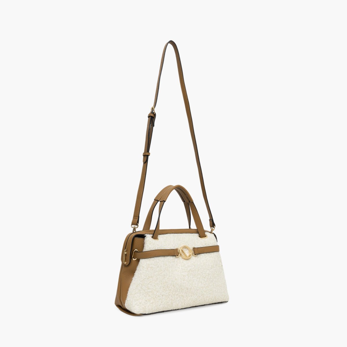 Sac shopper écru Theresa doré,ecru, LOLLIPOPS