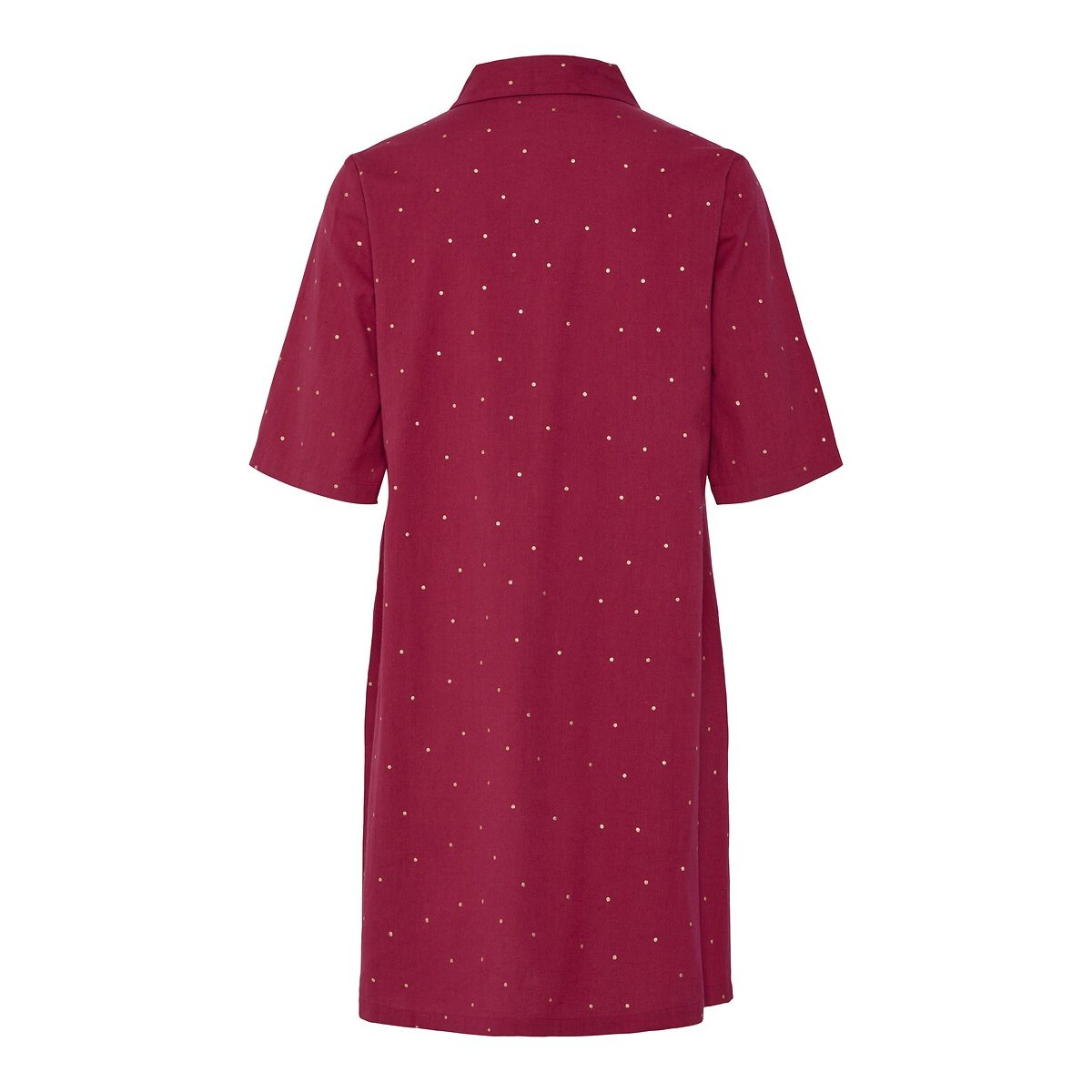 Vestido-camisa às bolas cereja, PIECES