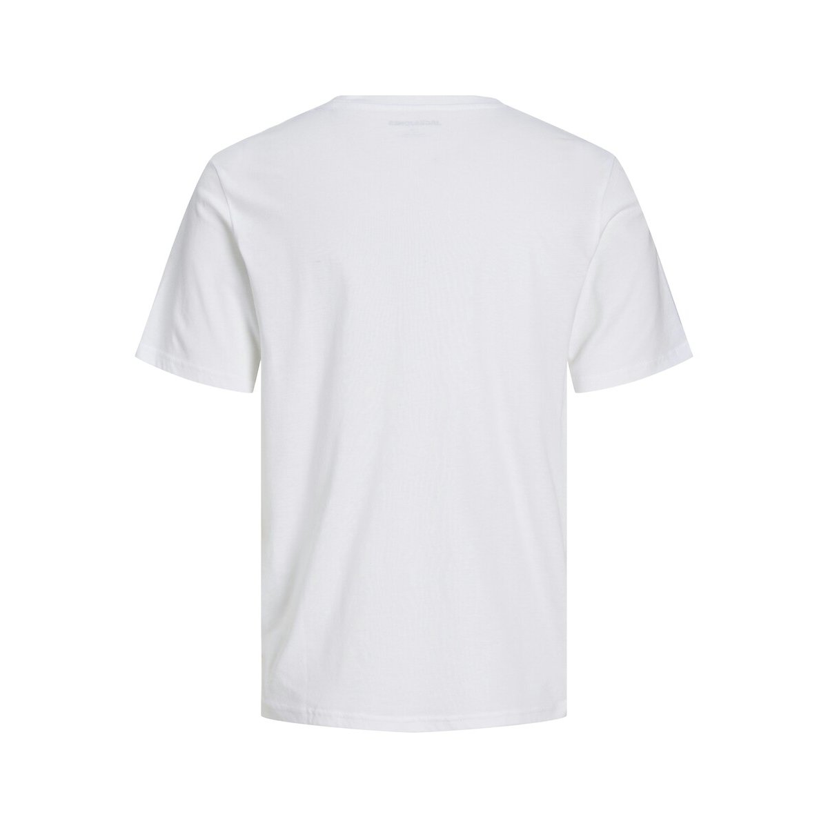 T-shirt de manga curta com gola redonda, Rush branco, JACK & JONES