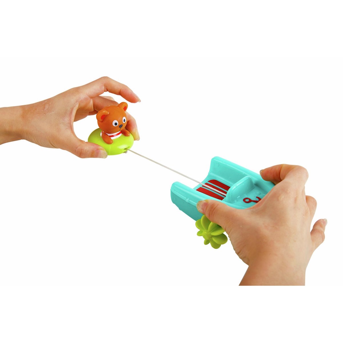 Teddy et son bateau multicolore, HAPE