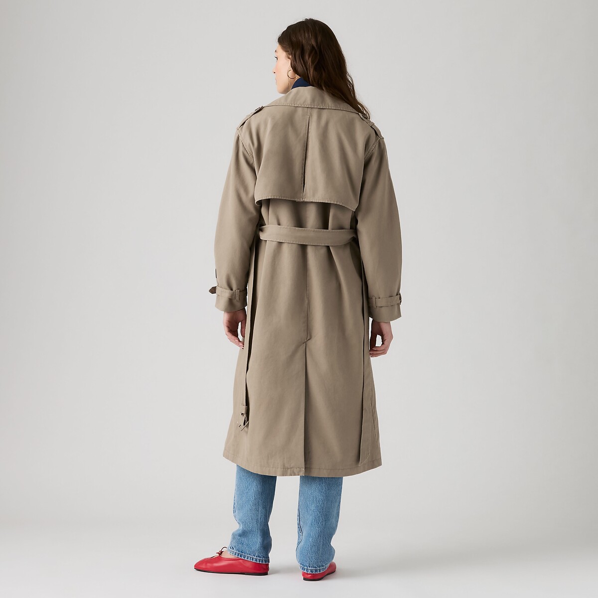 Trench long Serena beige, LEVI'S