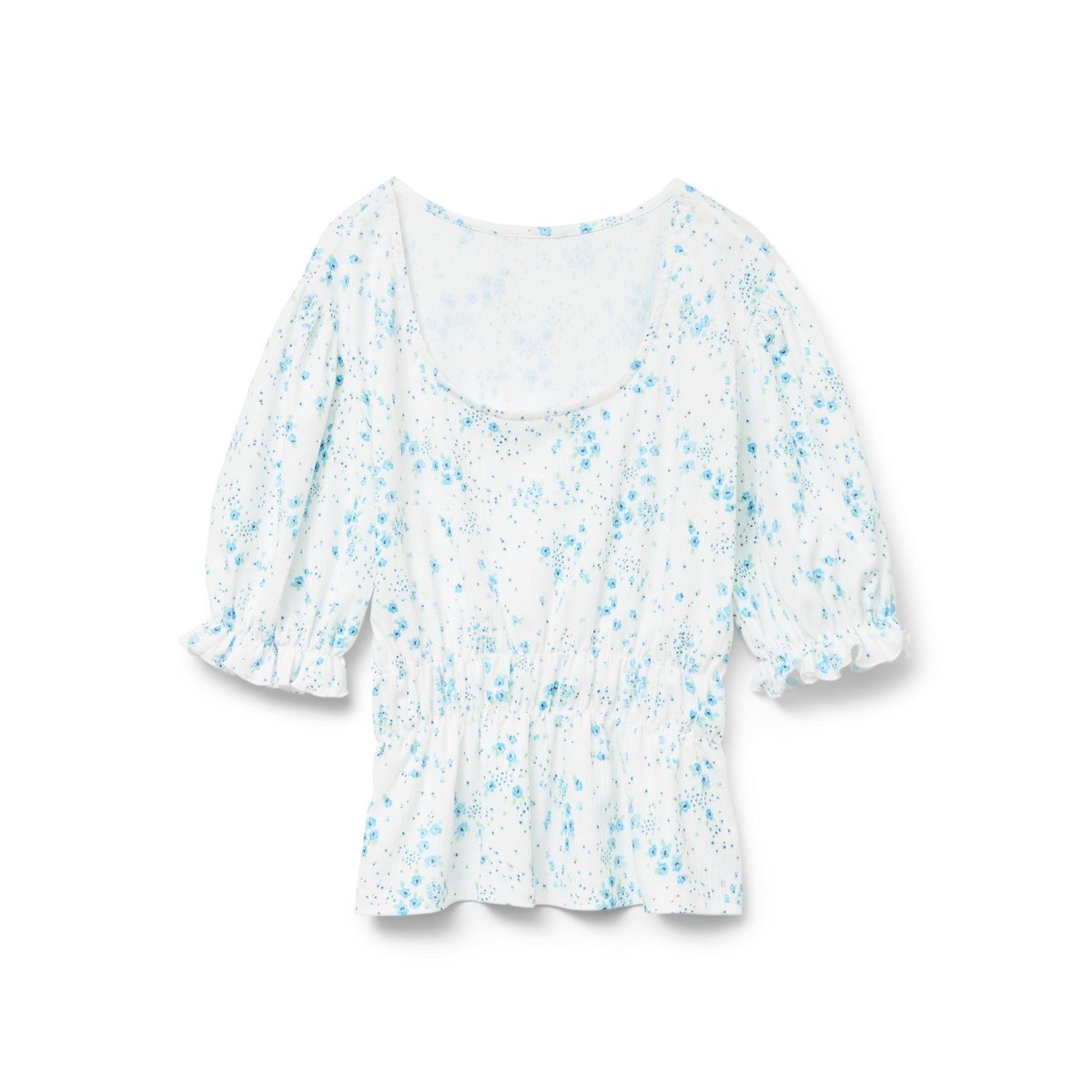 Top Peplum snow white, VERO MODA