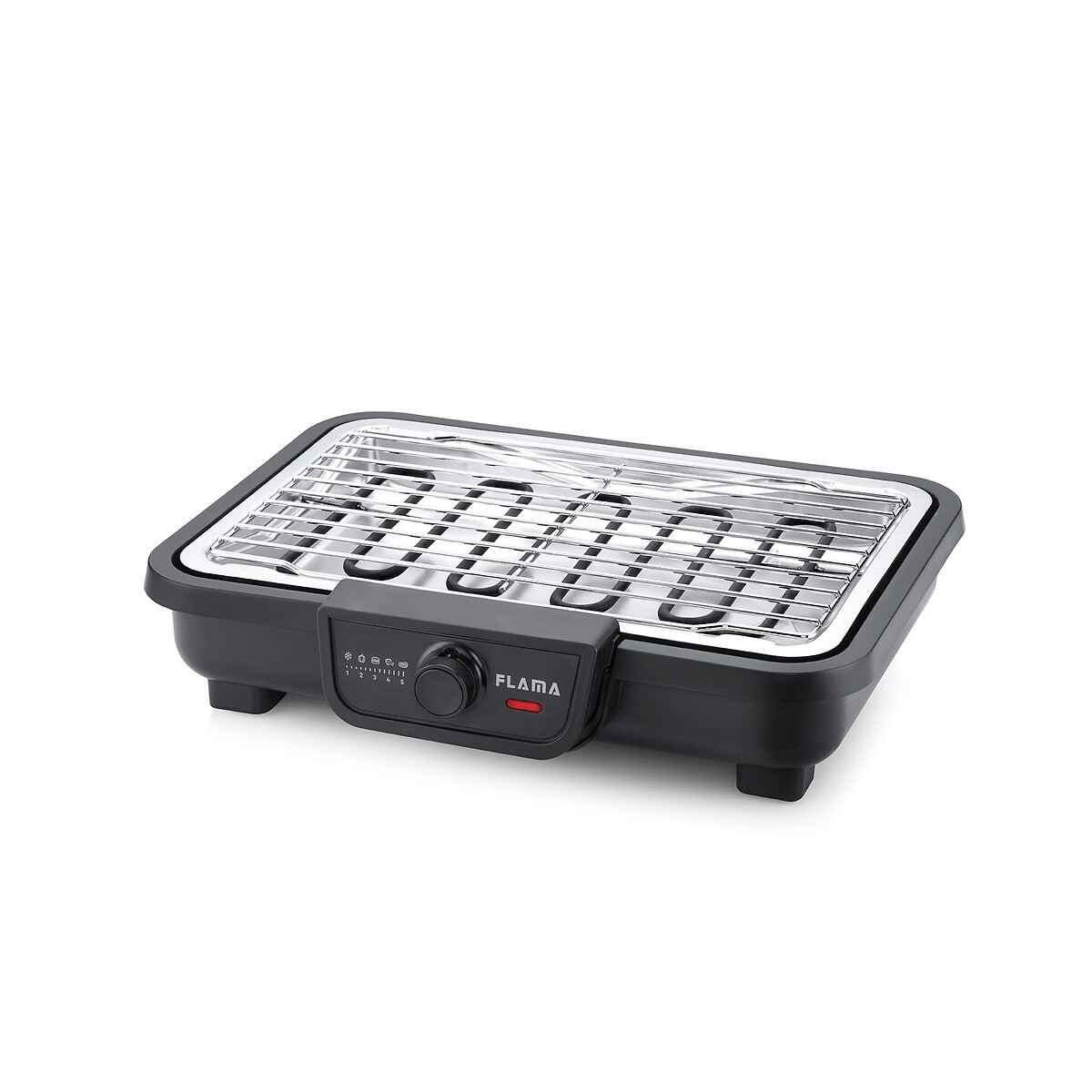 Grelhador Elétrico de Resistência 2200W 4361FL, FLAMA preto , FLAMA