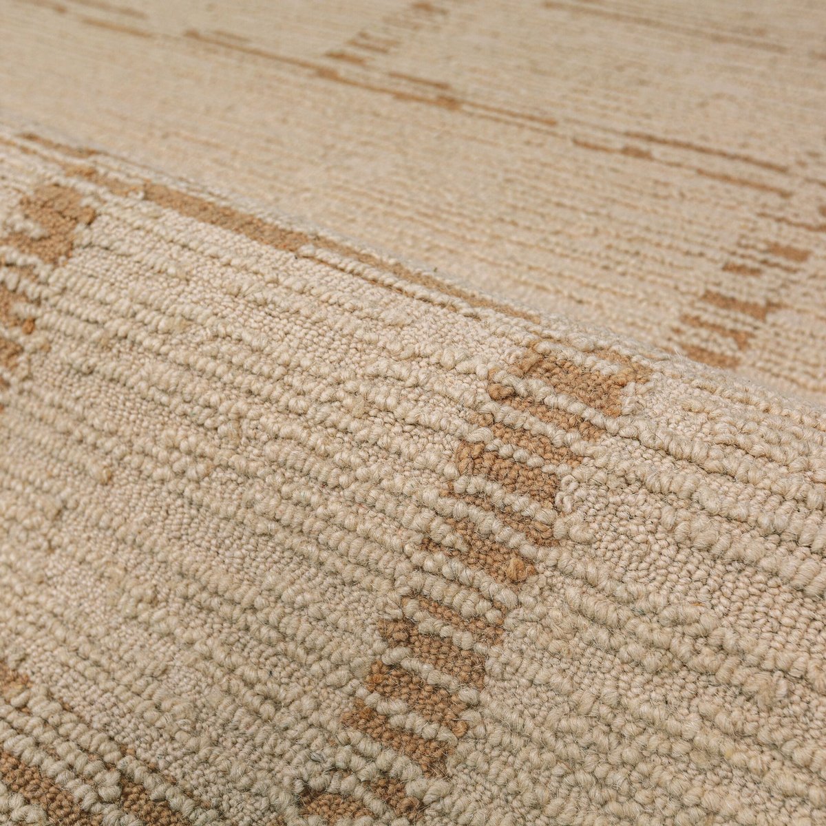 Tapis de couloir en laine HARRIS MODULA naturel, FLAIR RUGS