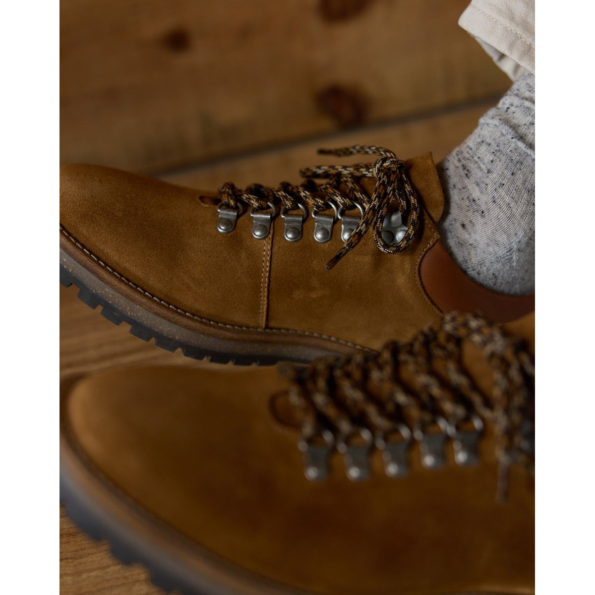 Chaussures HAWTHORN LOW camel, FAGUO