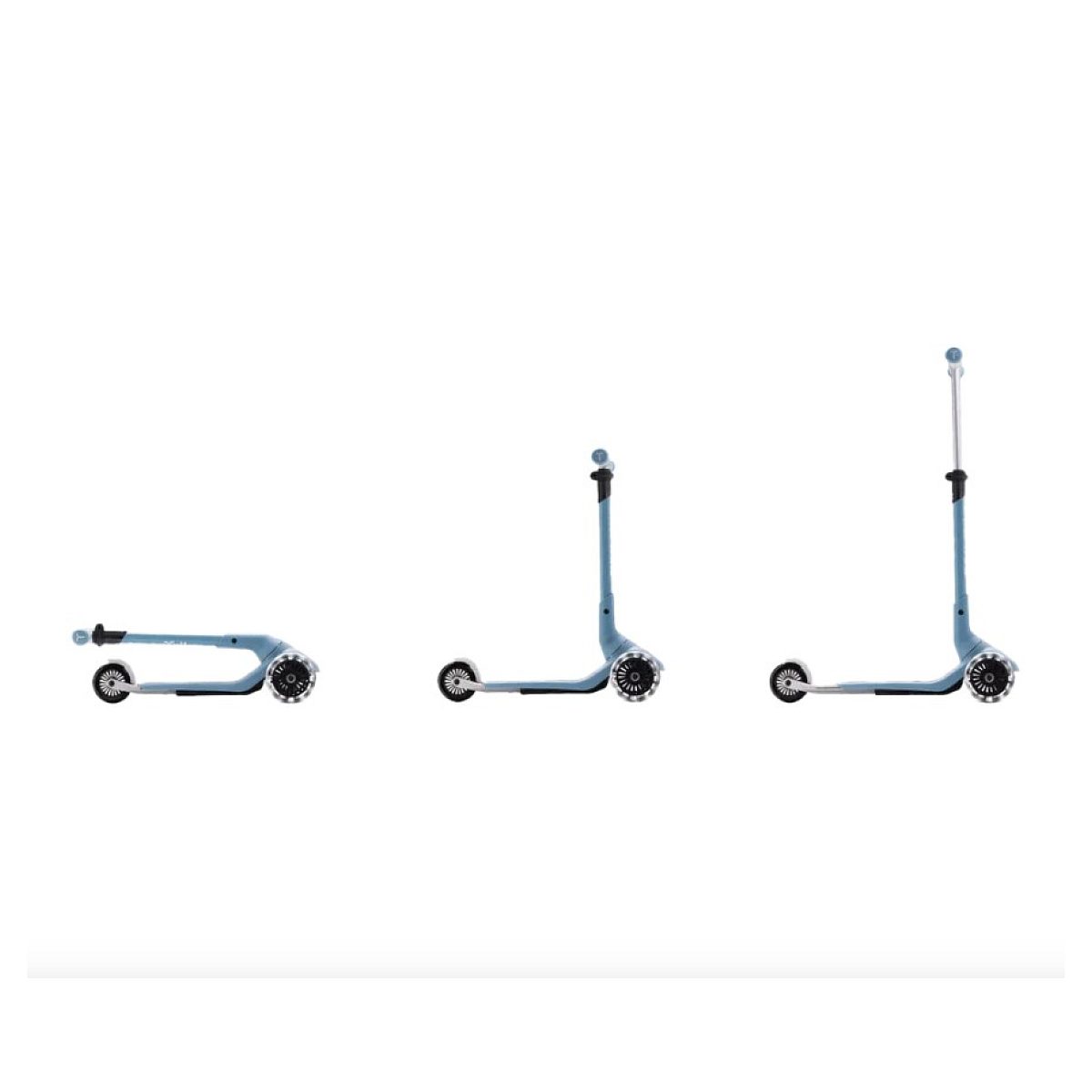 Trottinette 3 Roues Xtend Mini+ - Bleue couleur unique, SMARTRIKE