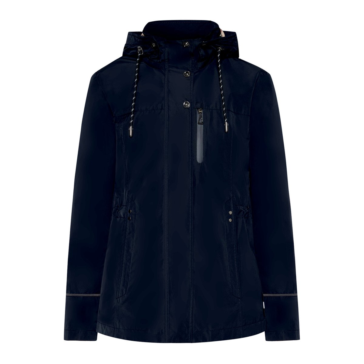 Veste d'été à capuche bleu foncé, GIL BRET