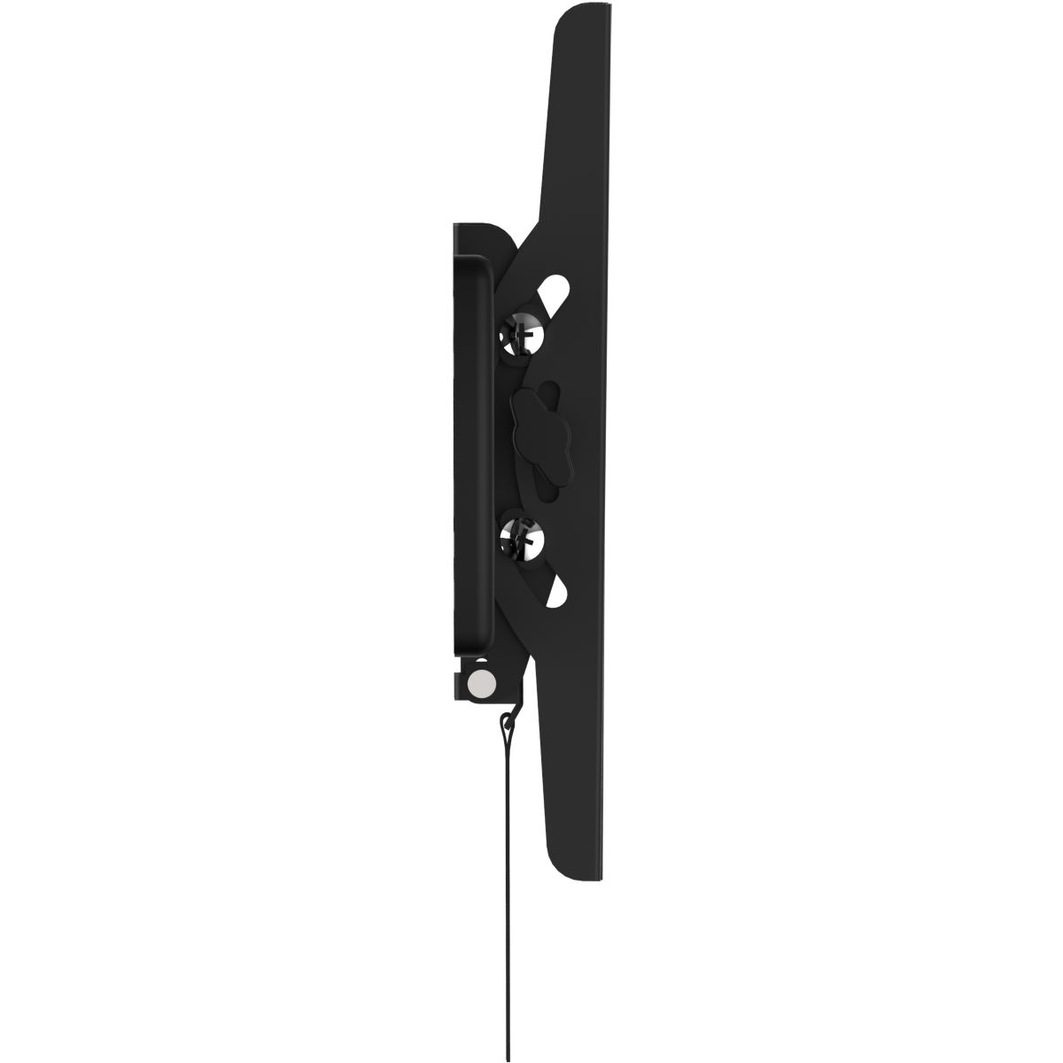 Support mural TV Inclin'TV 19-28'' couleur unique, ESSENTIEL B