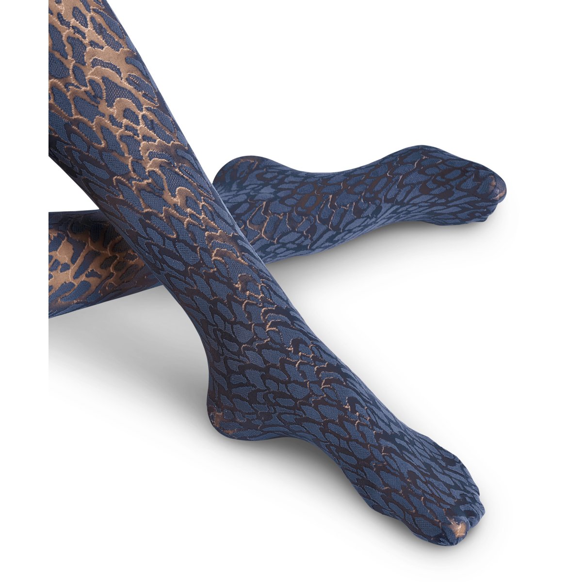 collant Floating 60 Semi-opaque bleu lapis, FALKE
