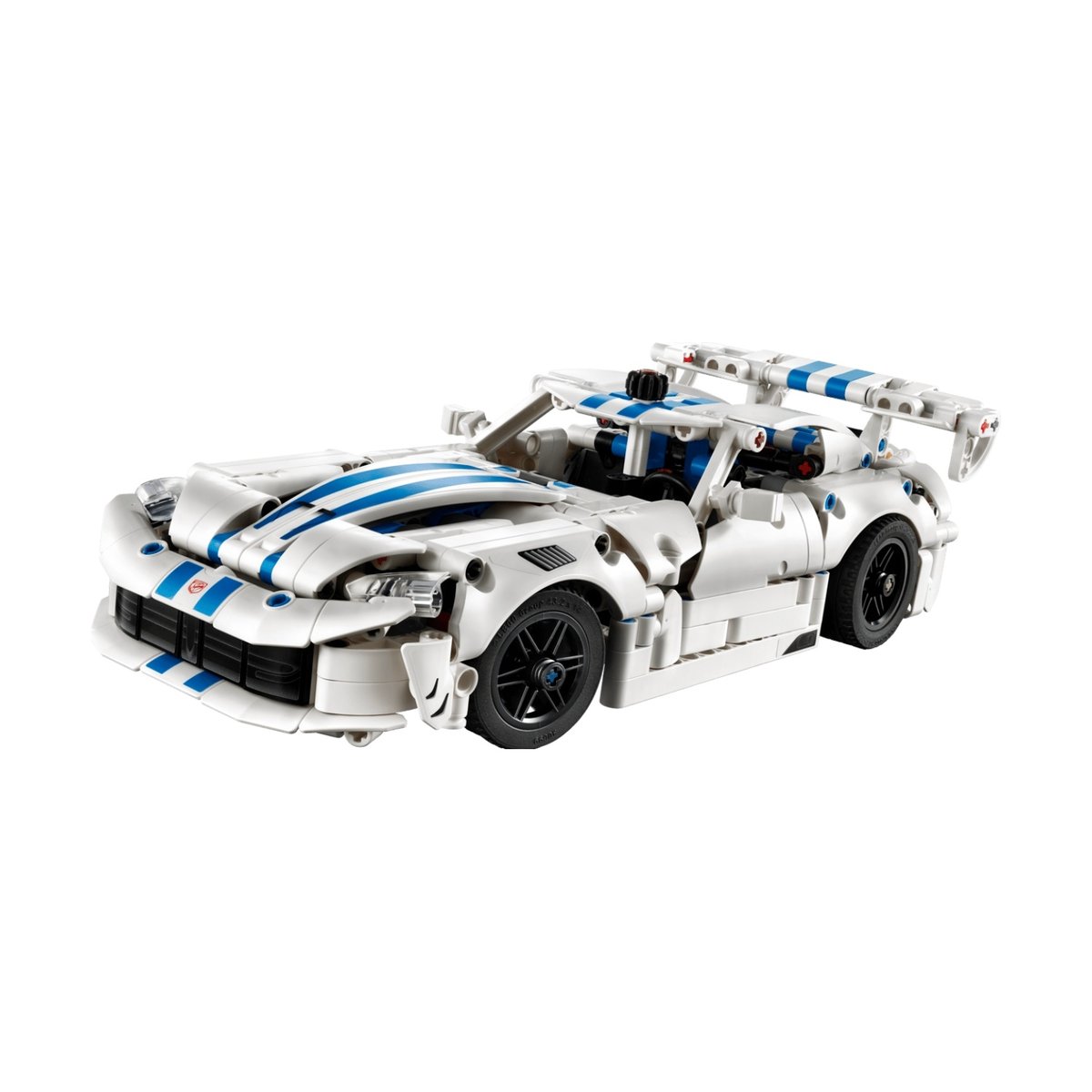Voiture de sport Dodge Viper GTS-R blanc, LEGO